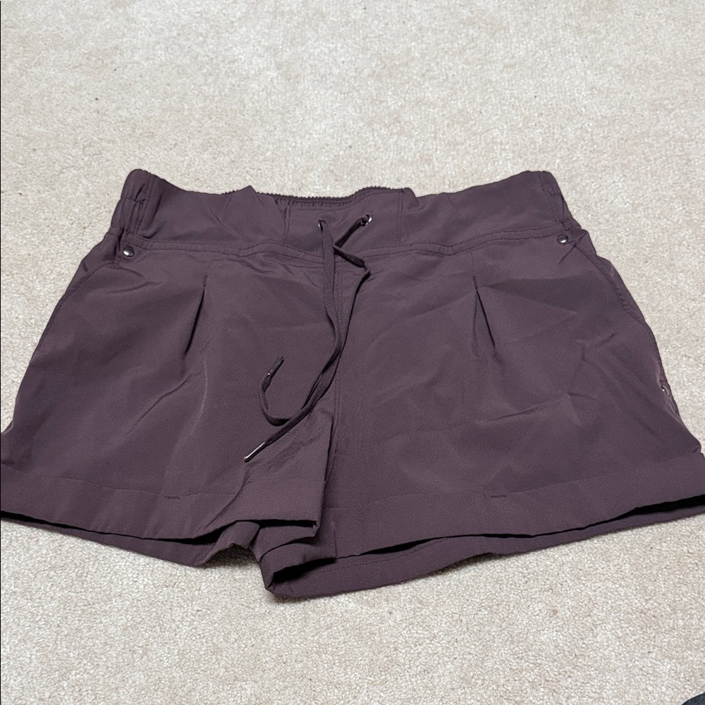 Mondetta Women's Athletic Shorts in Dark Brown
